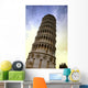 The Leaning Tower Of Pisa Tuscany Italy Wall Mural
