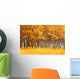 Trees In Autumn Wall Mural