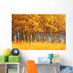Trees In Autumn Wall Mural