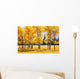 Trees In Autumn Wall Mural