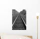Train Tracks Wall Mural