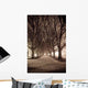 Dark Park Alley Wall Decal