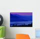 Mountains At Sunset, British Columbia, Canada Wall Mural