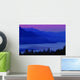 Mountains At Sunset, British Columbia, Canada Wall Mural