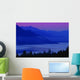 Mountains At Sunset, British Columbia, Canada Wall Mural