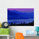 Mountains At Sunset, British Columbia, Canada Wall Mural