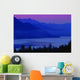 Mountains At Sunset, British Columbia, Canada Wall Mural