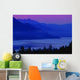 Mountains At Sunset, British Columbia, Canada Wall Mural