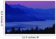 Mountains At Sunset, British Columbia, Canada Wall Mural