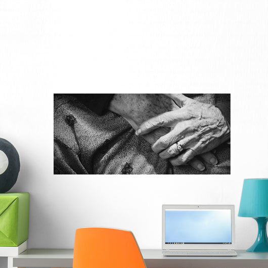 Grandma's Hands Wall Mural