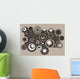 retro abstract Wall Mural
