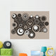 retro abstract Wall Mural