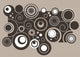 retro abstract Wall Mural