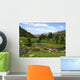 River Mountains Meadow Wall Decal Design 2