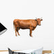 Brown Cow Wall Decal