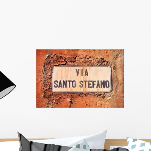 Bologna Street Wall Decal