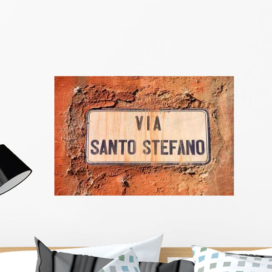 Bologna Street Wall Decal