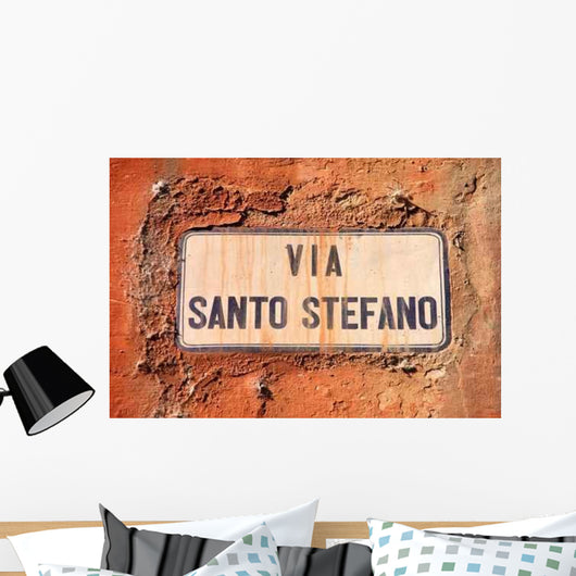 Bologna Street Wall Decal