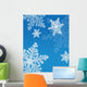 Snowflakes Wall Mural