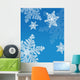 Snowflakes Wall Mural