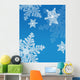 Snowflakes Wall Mural