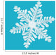 Snowflake Wall Mural