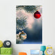 Christmas Ornaments Wall Mural