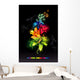 Flower Vector Wall Mural