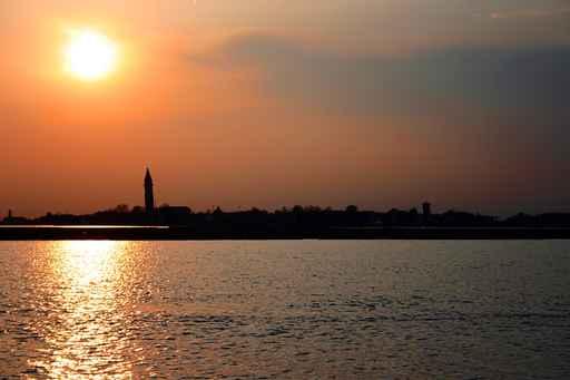 Sunset Burano Wall Decal