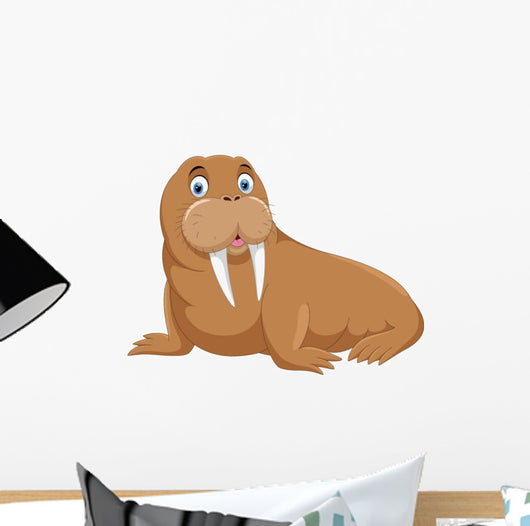 Vector Illustration Cute Cartoon Wall Decal