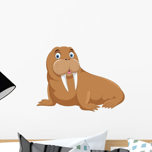 Vector Illustration Cute Cartoon Wall Decal