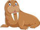 Vector Illustration Cute Cartoon Wall Decal