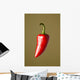 Red Chili Pepper Wall Mural