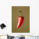 Red Chili Pepper Wall Mural
