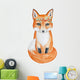 Cute Boho Fox Wall Decal