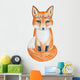 Cute Boho Fox Wall Decal