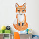 Cute Boho Fox Wall Decal