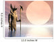 Illustration Ancient Egyptian Statue Wall Mural