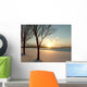 Winter Landscape with Tree Wall Decal