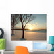 Winter Landscape with Tree Wall Decal