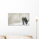 Couple Walk With Guitar Wall Mural