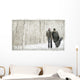 Couple Walk With Guitar Wall Mural