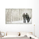 Couple Walk With Guitar Wall Mural