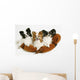 Three Dogs Wall Mural