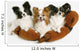 Three Dogs Wall Mural