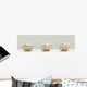 Eggs In Three Baskets Wall Mural