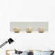 Eggs In Three Baskets Wall Mural