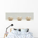 Eggs In Three Baskets Wall Mural