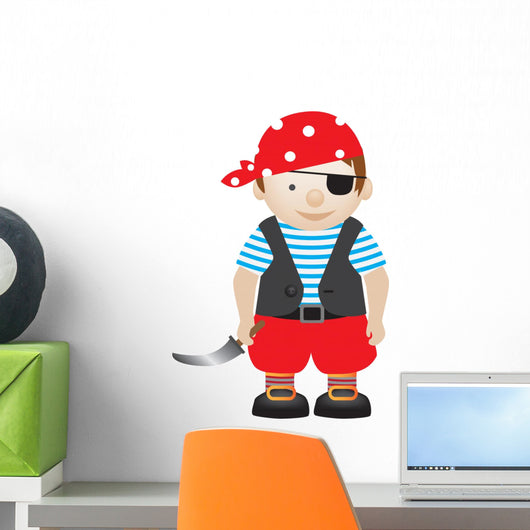 Pirate Boy Wall Decal