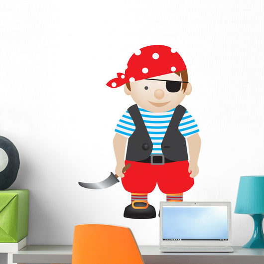Pirate Boy Wall Decal